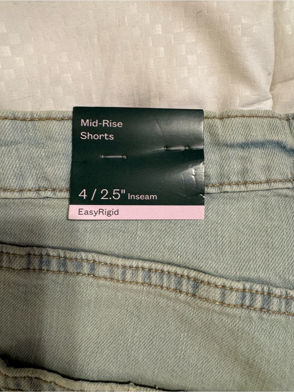 wild fable Light Wash Distressed Denim Shorts - Picture 4 of 4